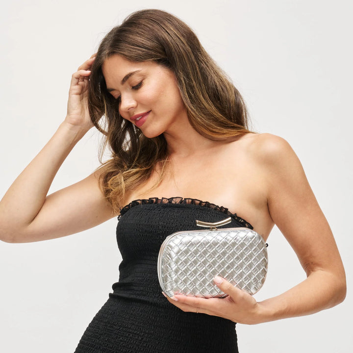 Allison Evening Bag Silver