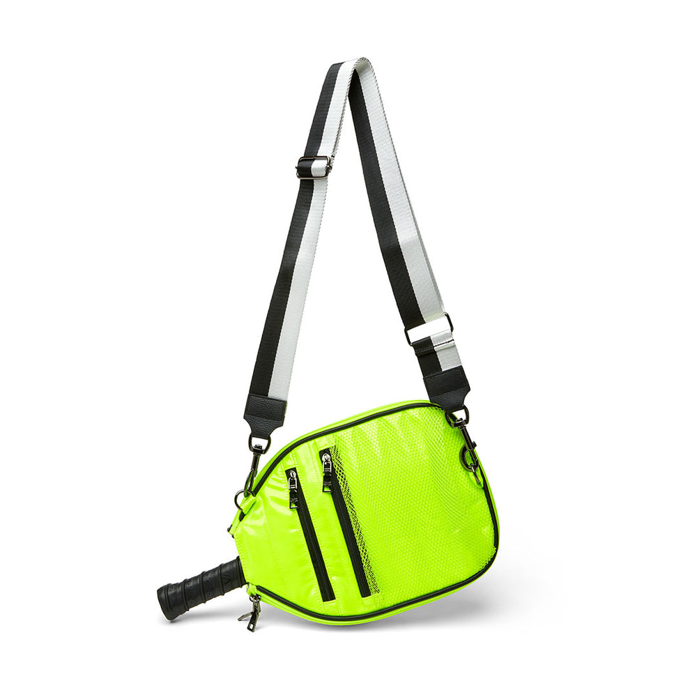 Sporty Sleeve Pickle Racket Cover Neon Yellow