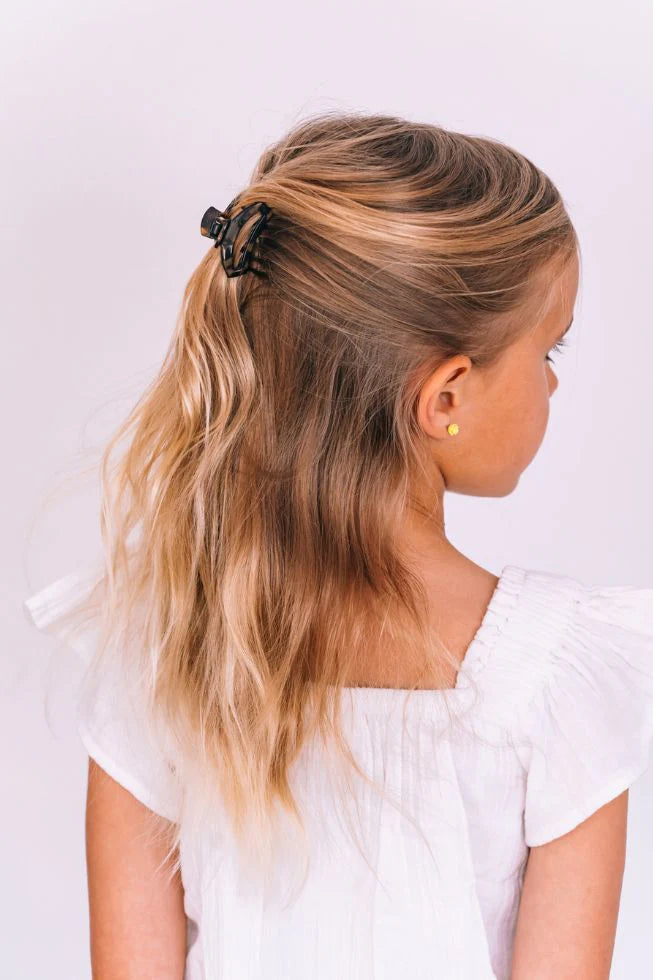 Open Hair Clip Tiny Tortoise