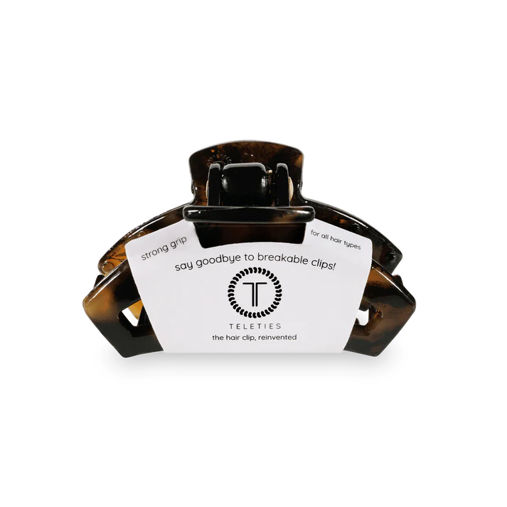 Open Hair Clip Tiny Tortoise