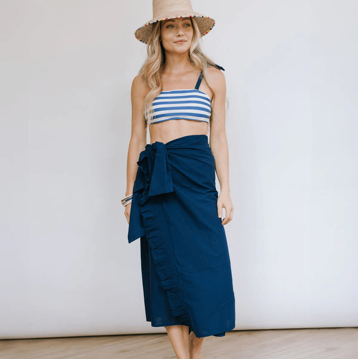 Navy Sandy Sarong