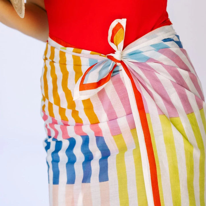 Rainbow Stripe Sarong