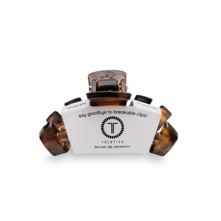 Classic Hair Clip Tiny Tortoise