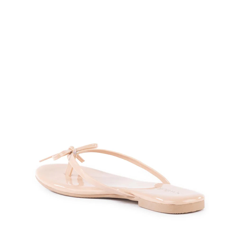 Wish List Sandal Beige Patent