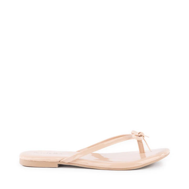 Wish List Sandal Beige Patent