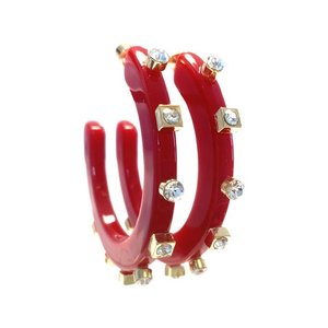 City Girl Jewel Hoop Small