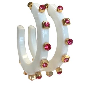 City Girl Jewel Hoop Small