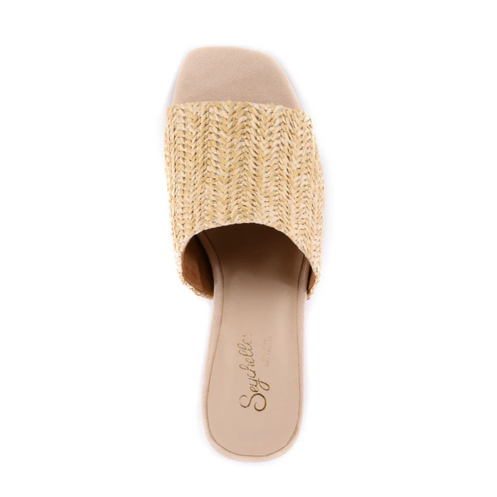 Adapt Sandal Natural Raffia