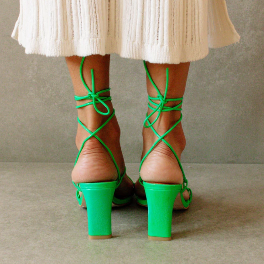 Bellini Heel Neon Green