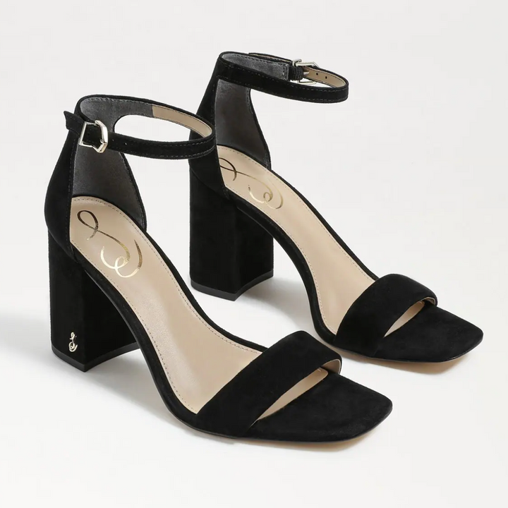 Daniella Heel Black Suede