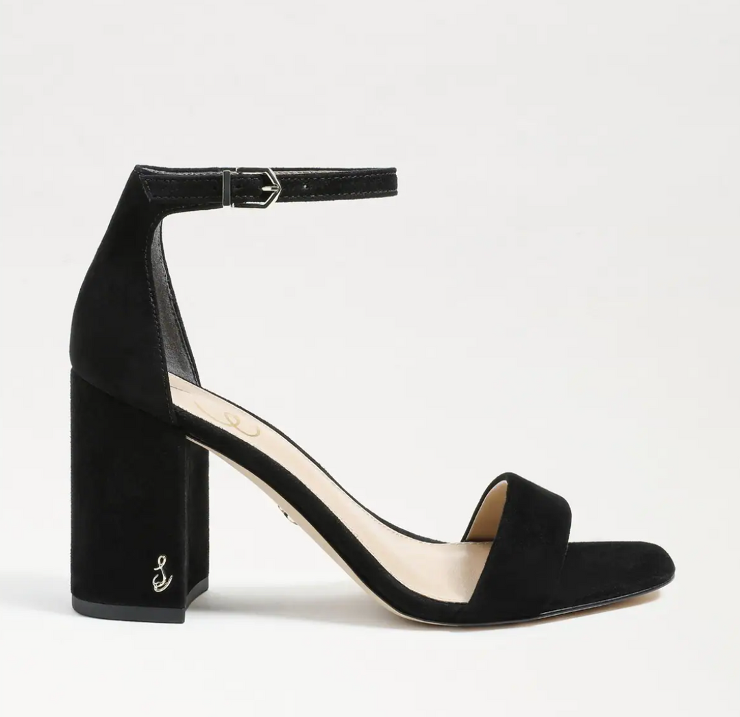 Daniella Heel Black Suede