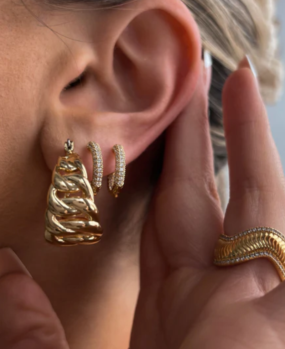 The Louis Chain Hoops