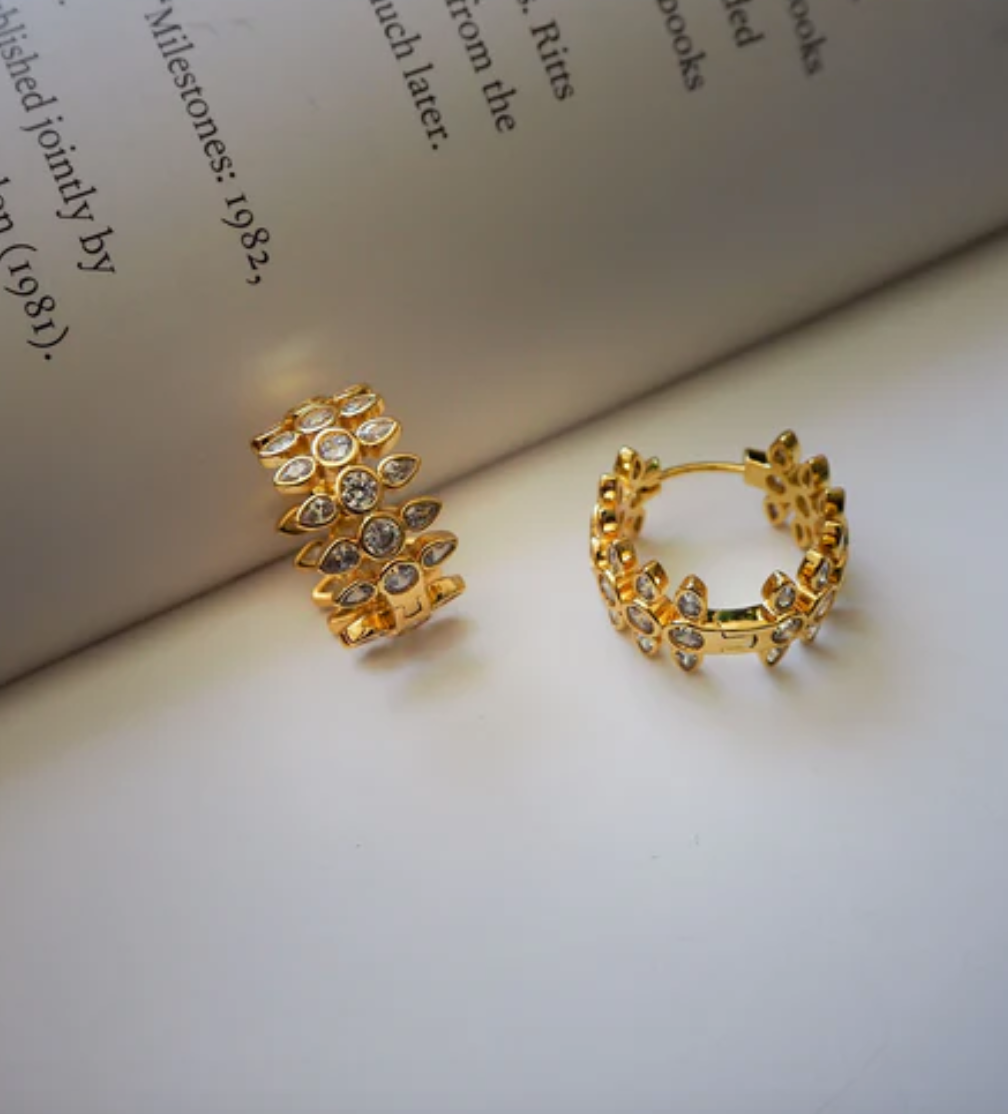 Florette Hoops Gold