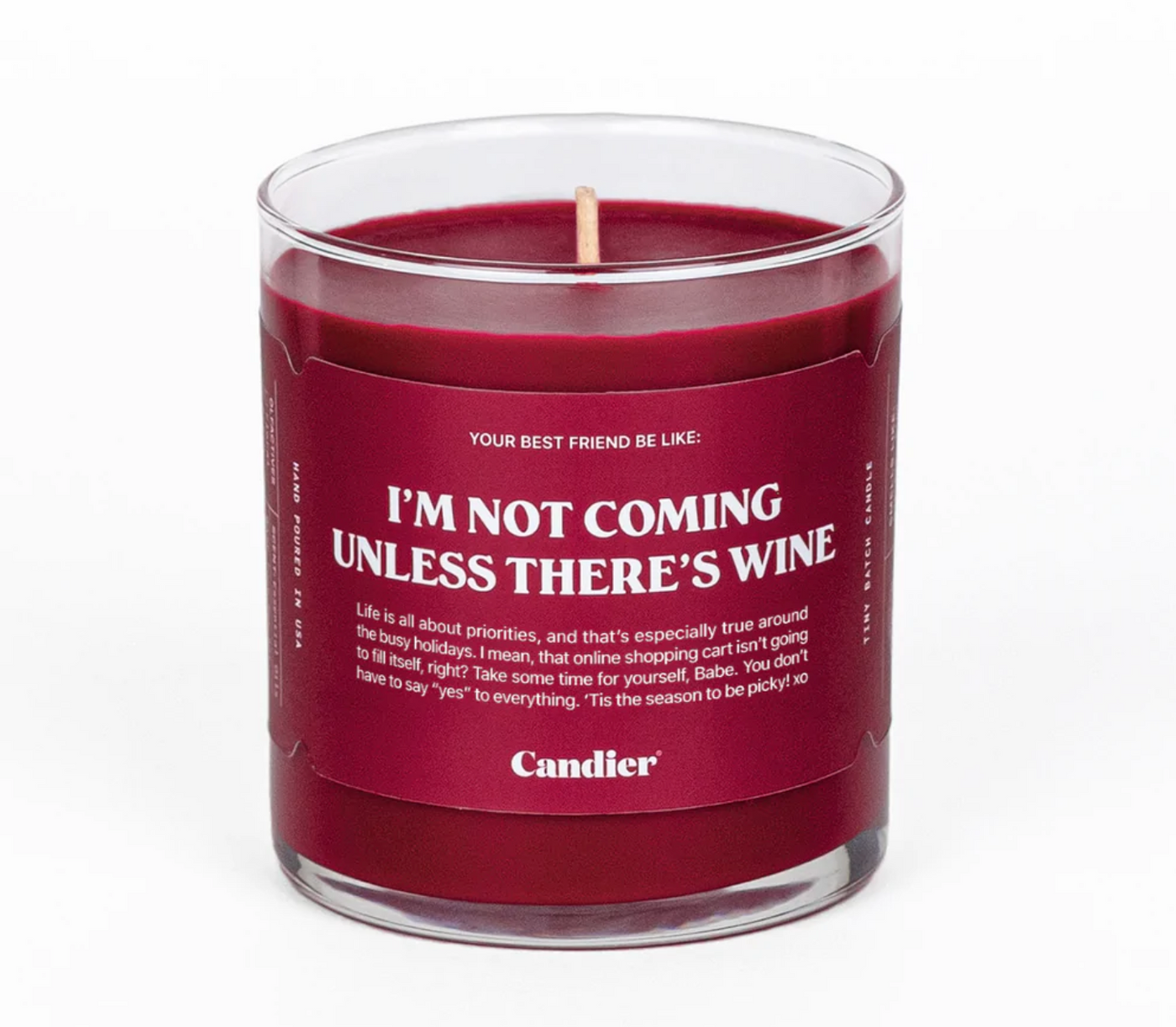Not Coming Candle