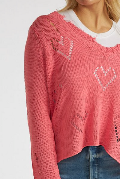 Aimee Distressed Sweater