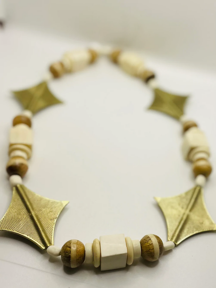 Signature Necklace Wood/Metal