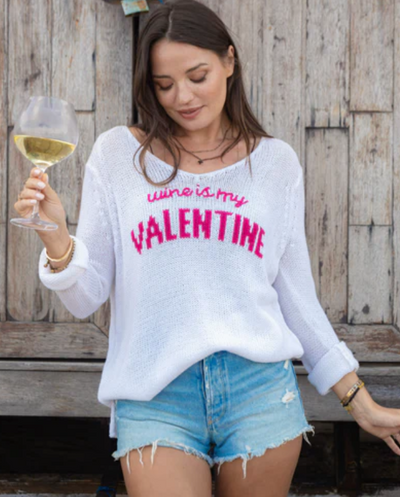 Valentine Wine Sweater