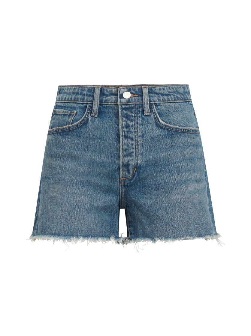 The Jessie Relaxed Short with Fray Hem