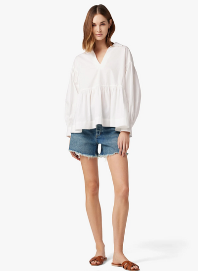 The Jessie Relaxed Short with Fray Hem