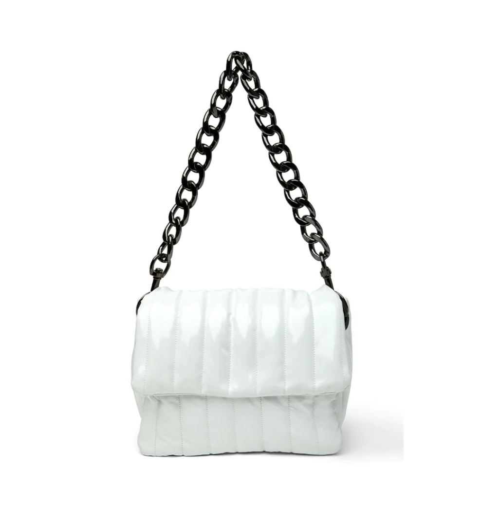 Bar Bag White Patent