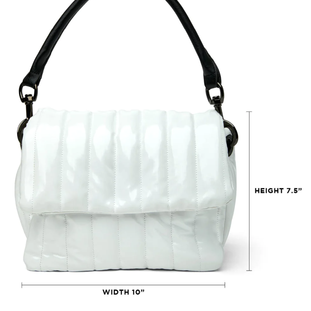 Bar Bag White Patent