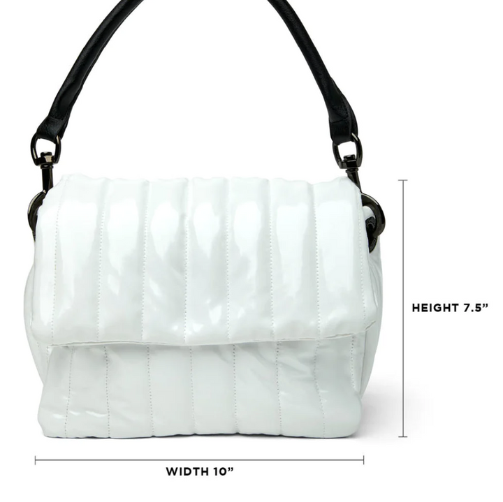 Bar Bag White Patent