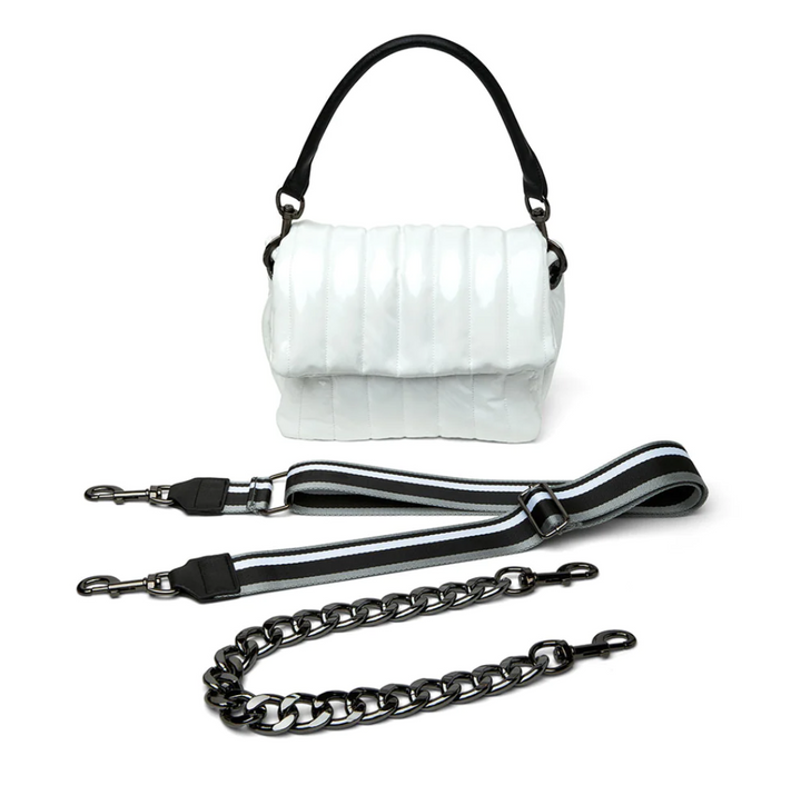 Bar Bag White Patent