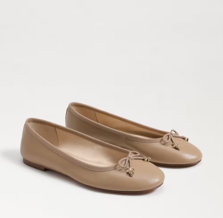 Felicia Luxe Ballet Flat Soft Beige