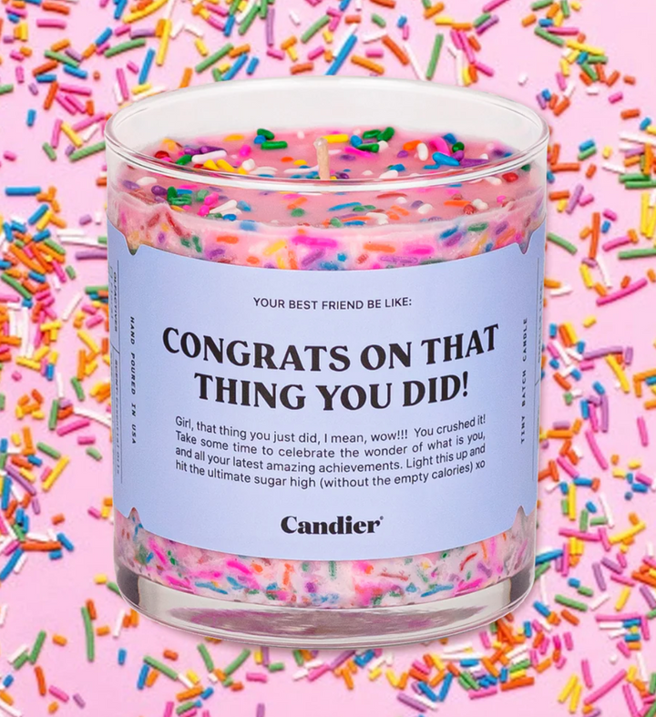 Congrats Candle