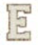 Glitter Varsity Alphabet Set