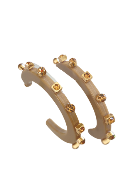 City Girl Jewel Hoop Large
