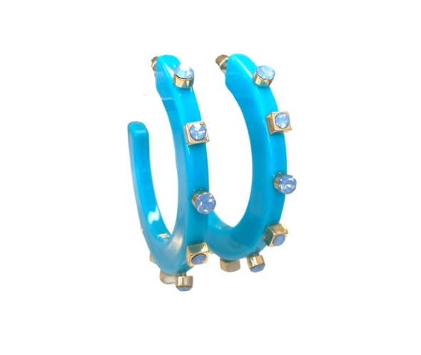 City Girl Jewel Hoop Large