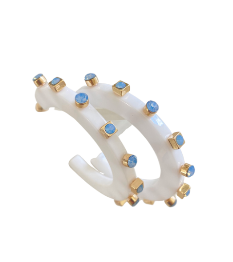 City Girl Jewel Hoop Large