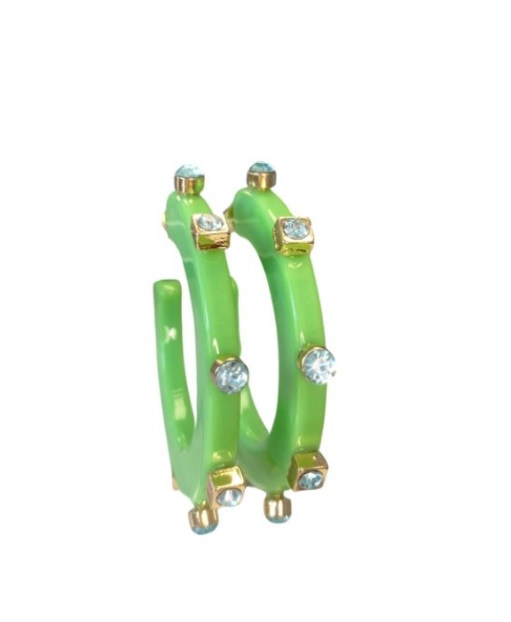 City Girl Jewel Hoop Large